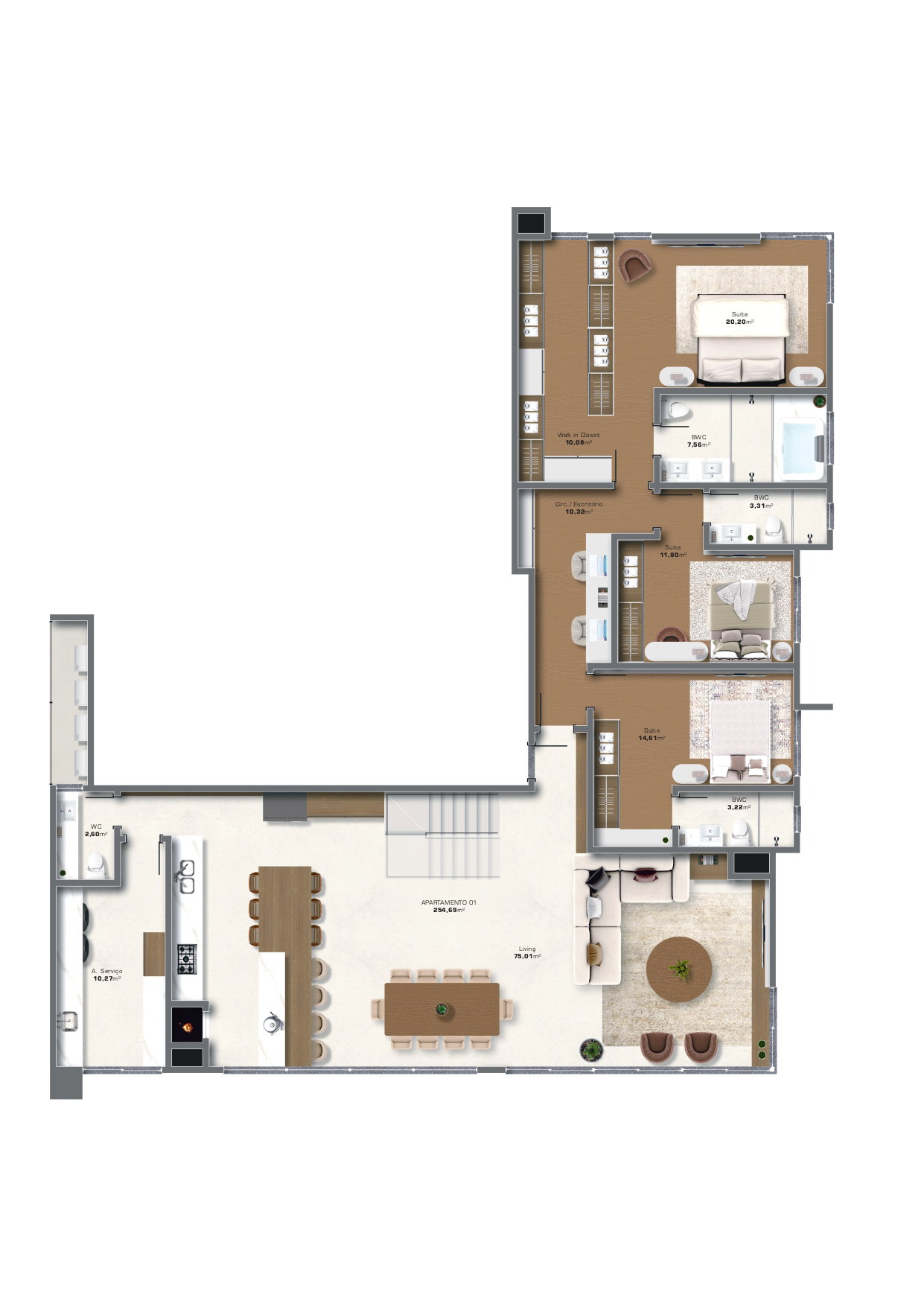 Planta 5 de Residencial Splendore