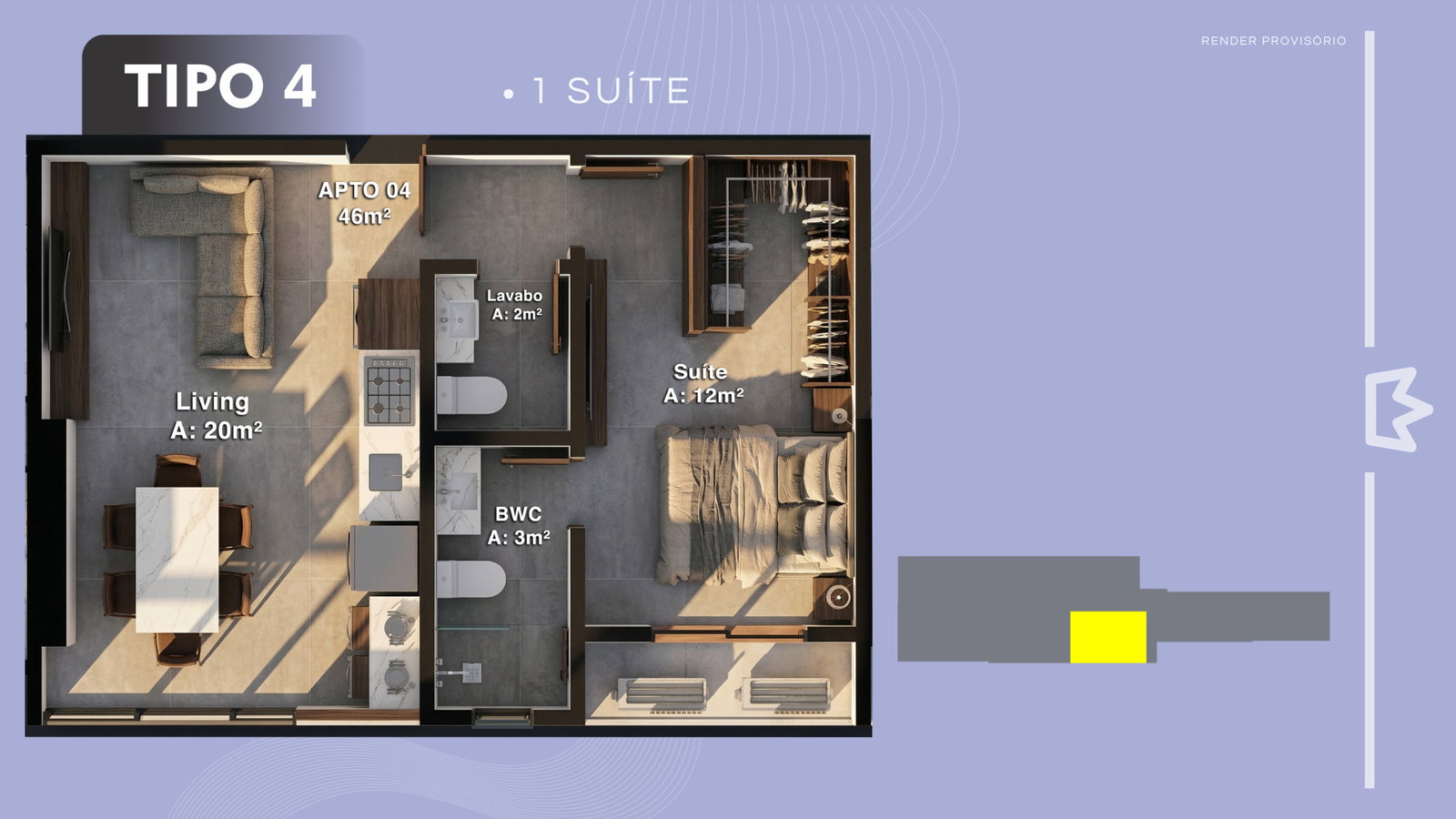 Planta 6 de Oceânico Flats
