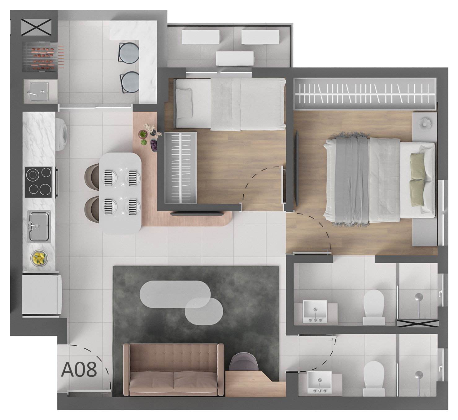 Planta 16 de Dualité