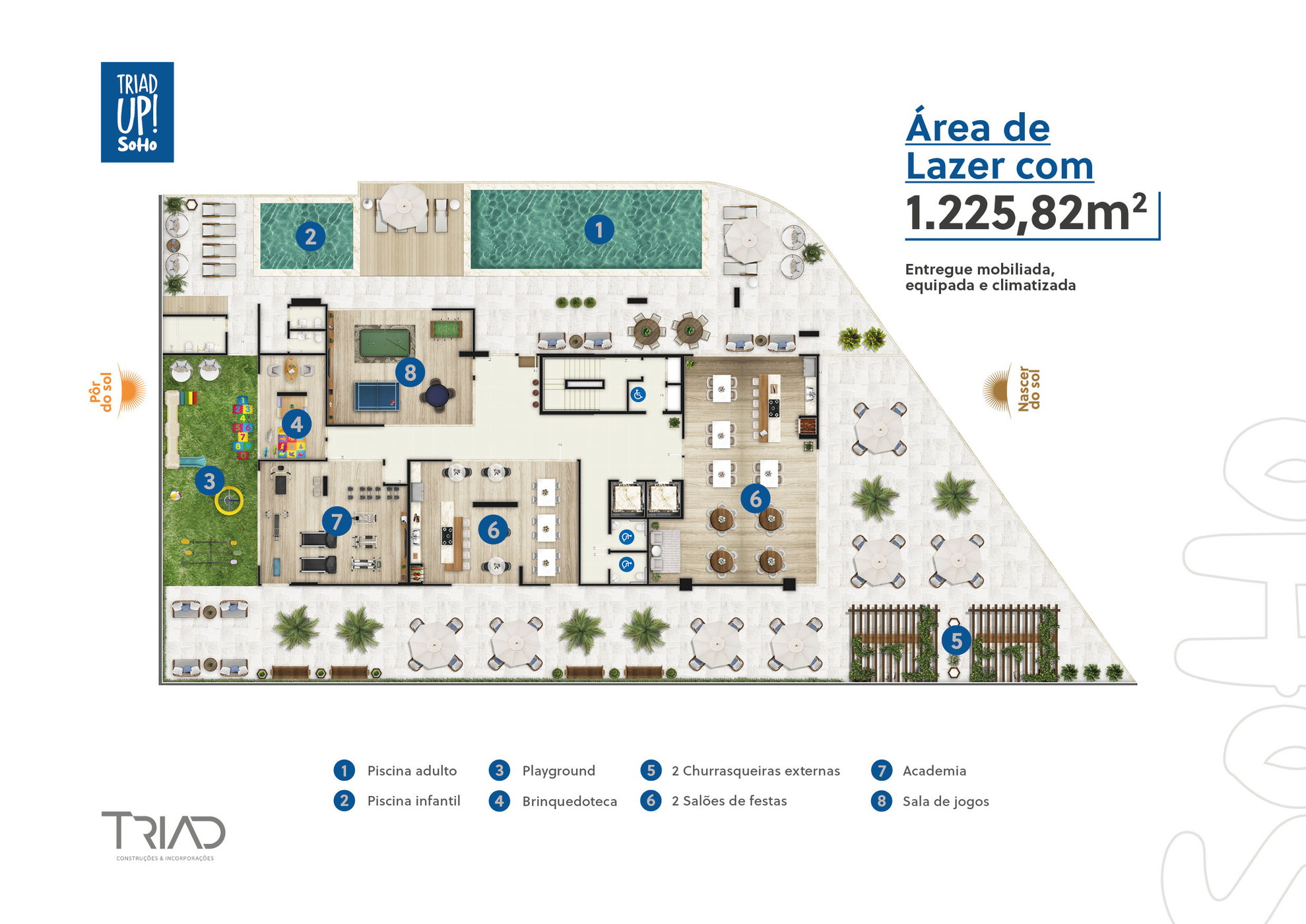 Planta 7 de Triad Up! SoHo