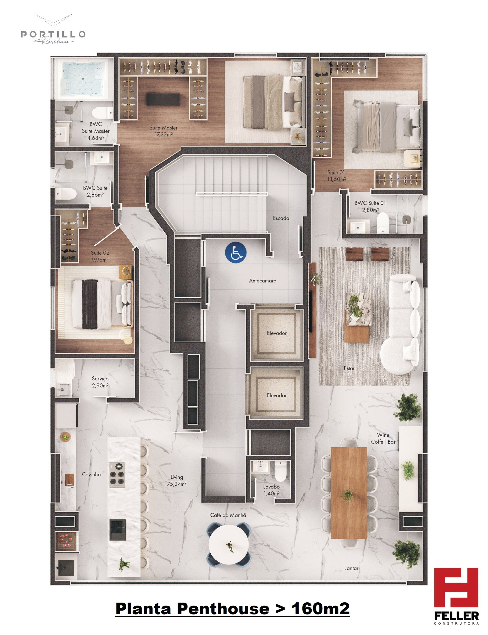 Planta 4 de Portillo