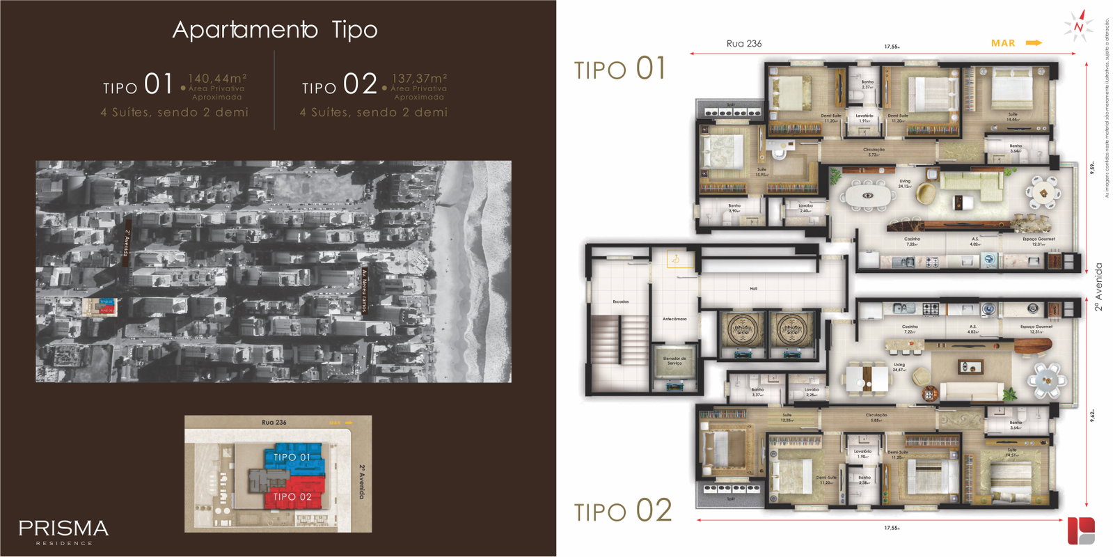 Planta 3 de Prisma Residence