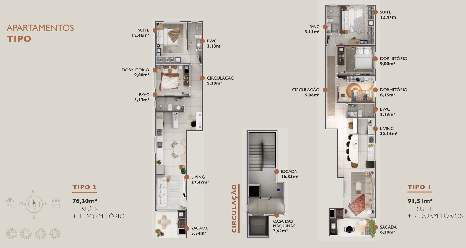 Planta 2 de Polaris Residence