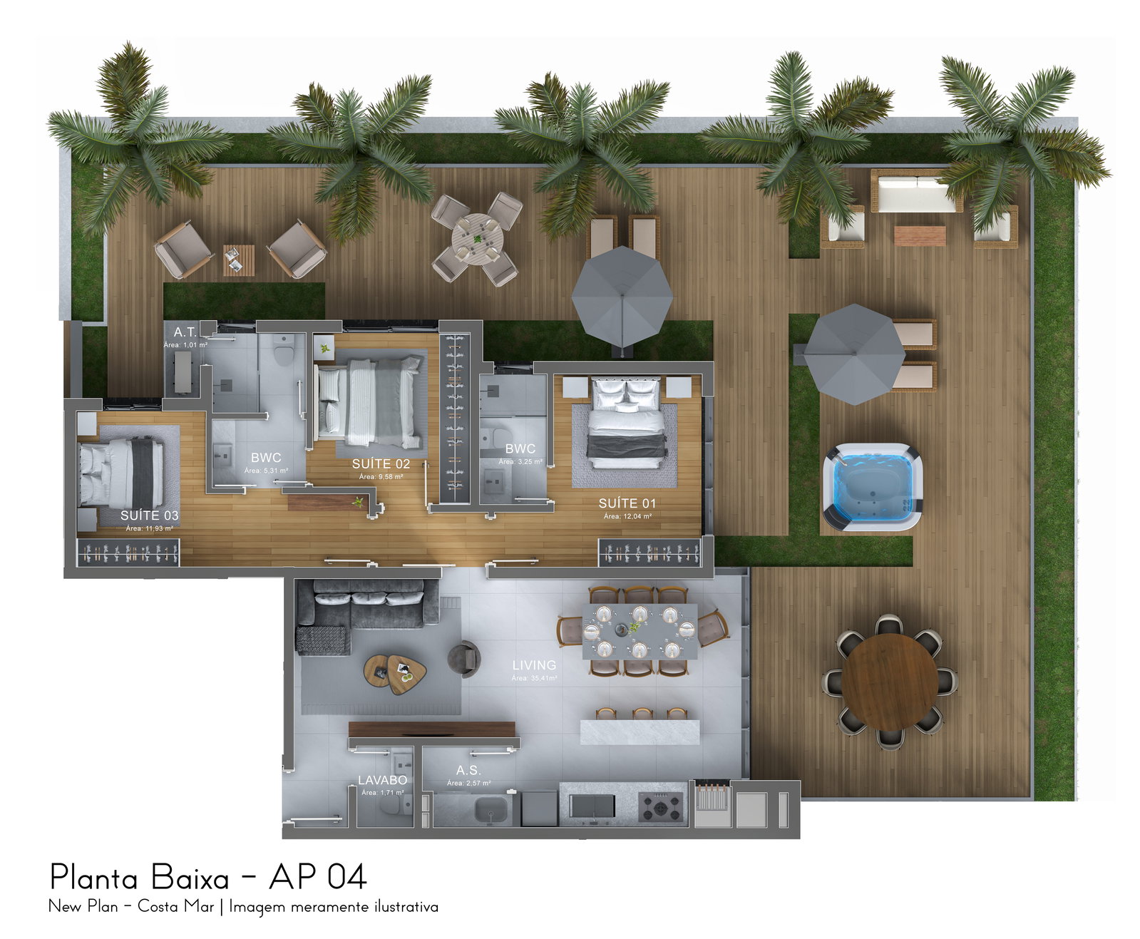 Planta 8 de Costa Mar