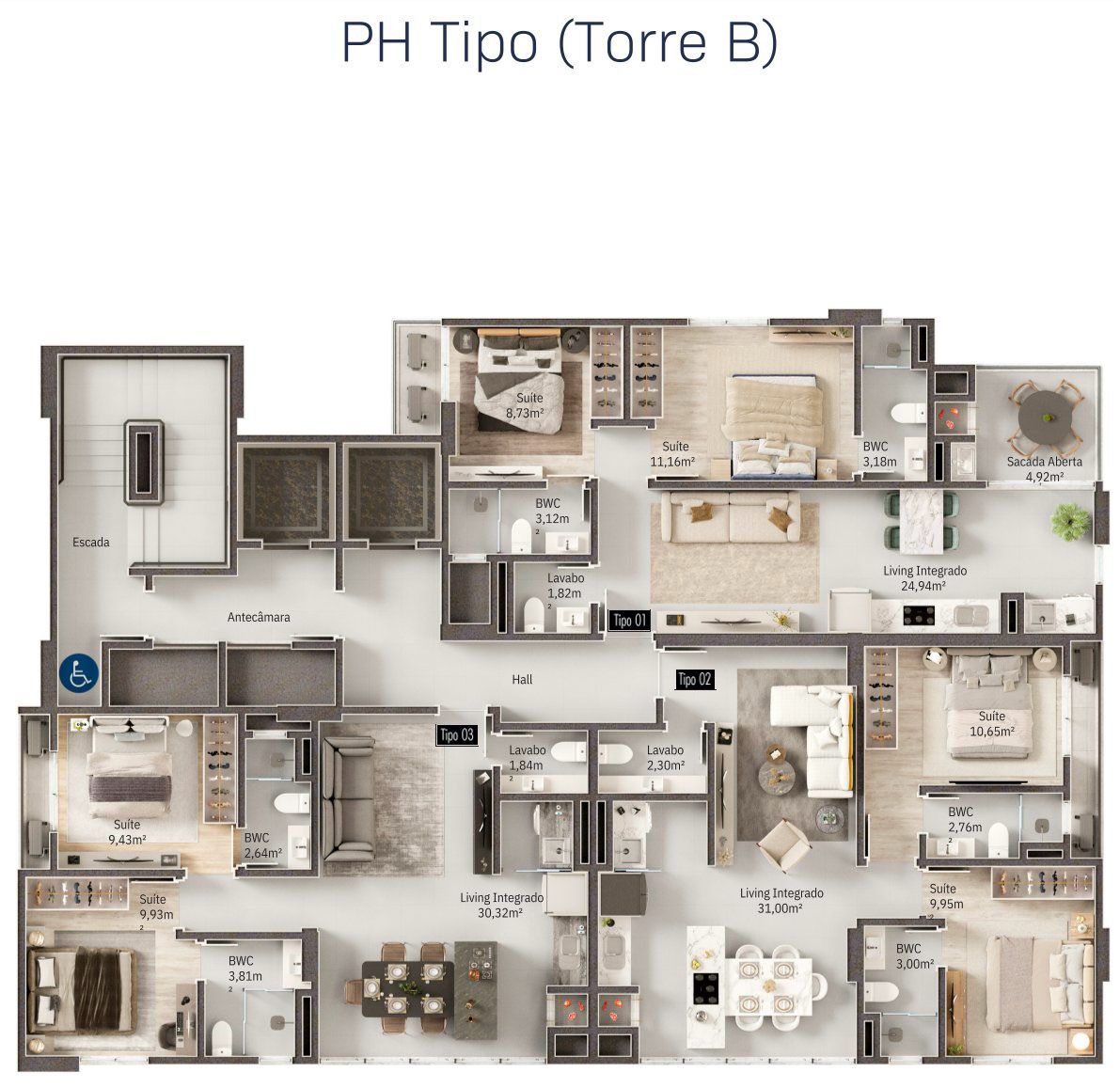 Planta 6 de Urban Diamond