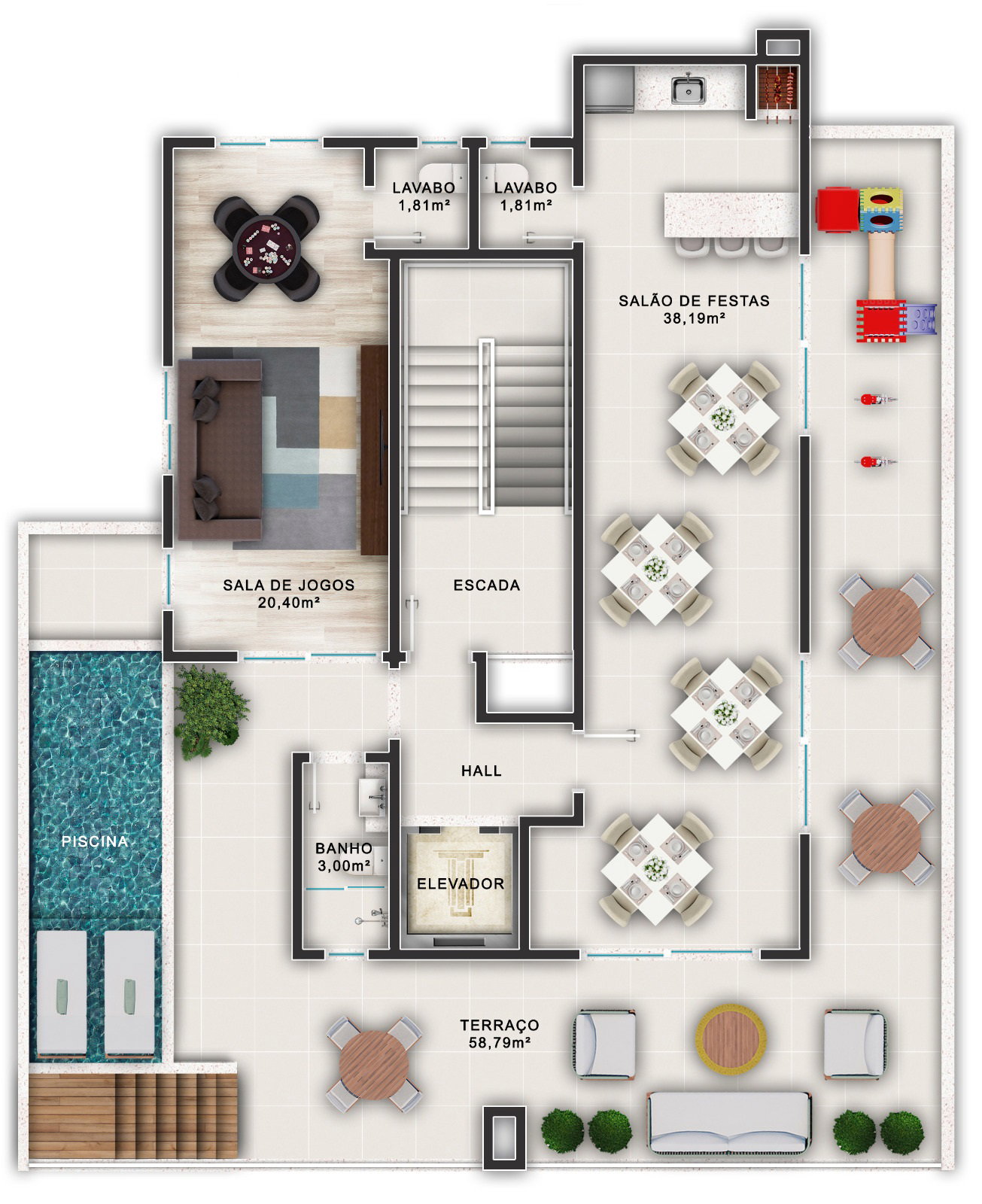 Planta 5 de Acquamare