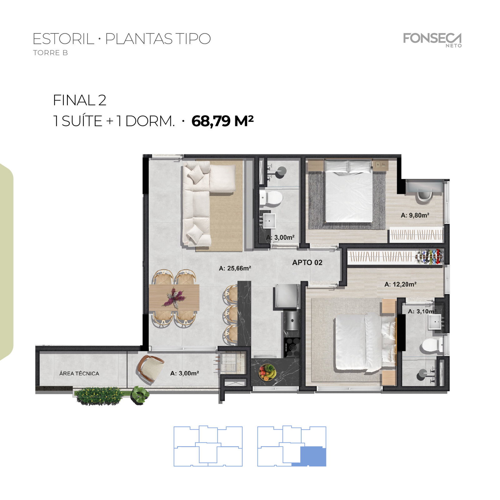 Planta 13 de Residencial Estoril