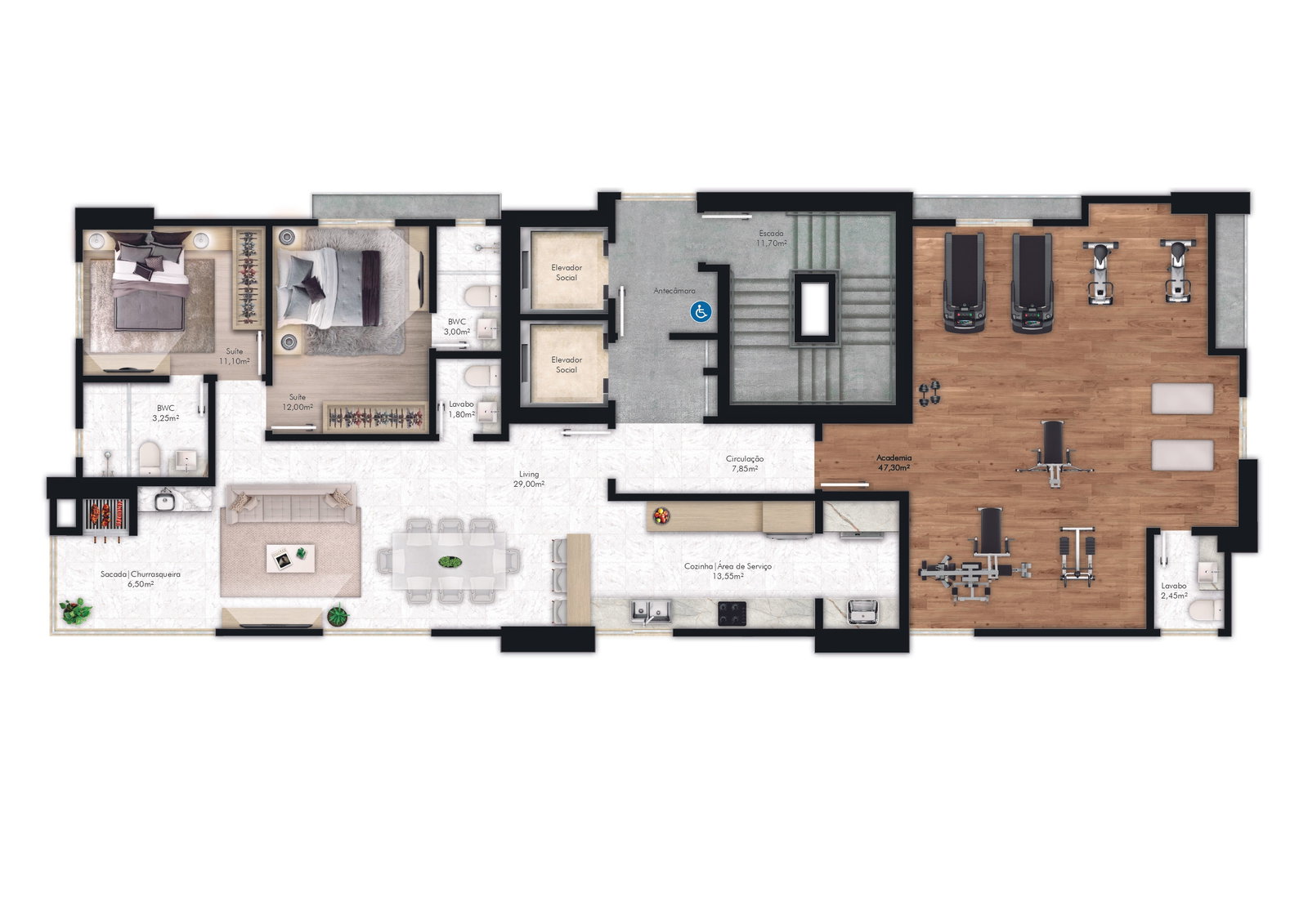 Planta 1 de Palazzo Royale