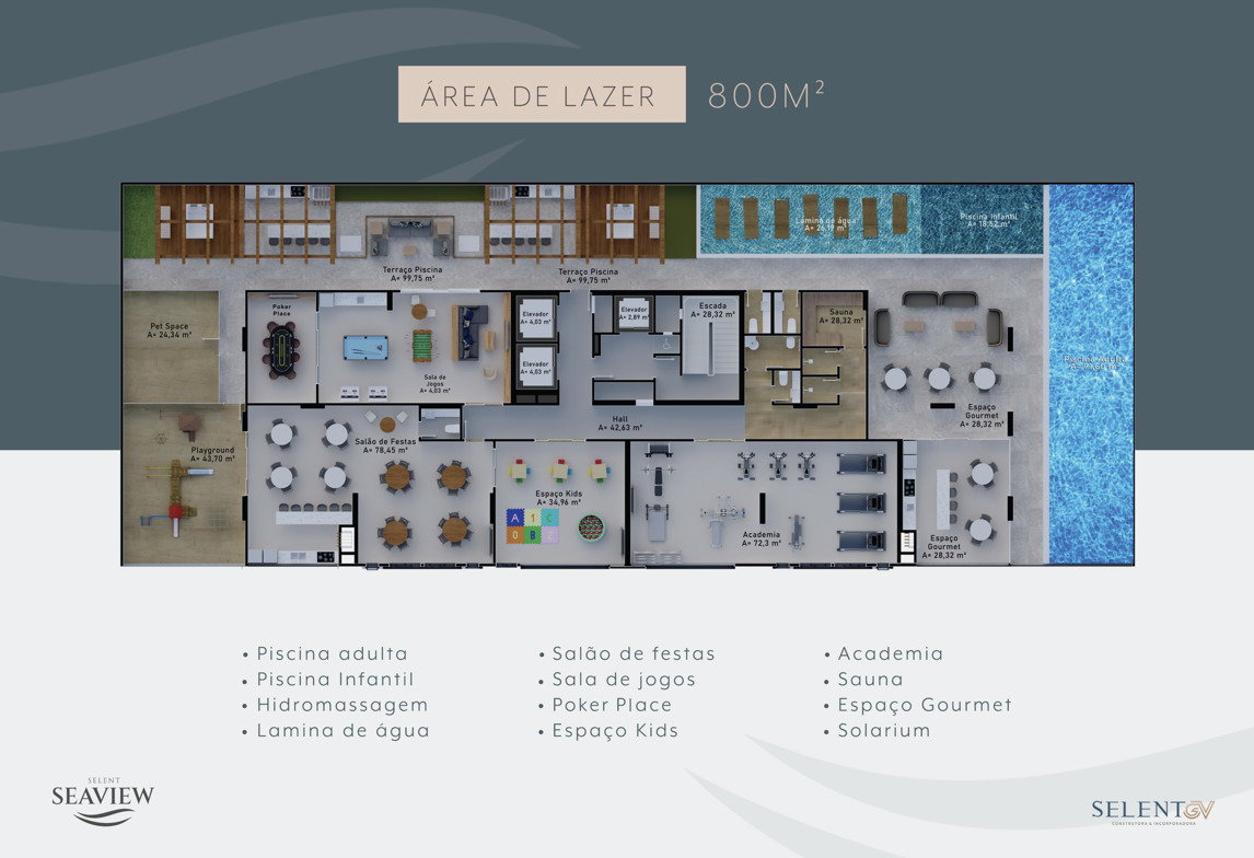 Planta 1 de Selent Sea View