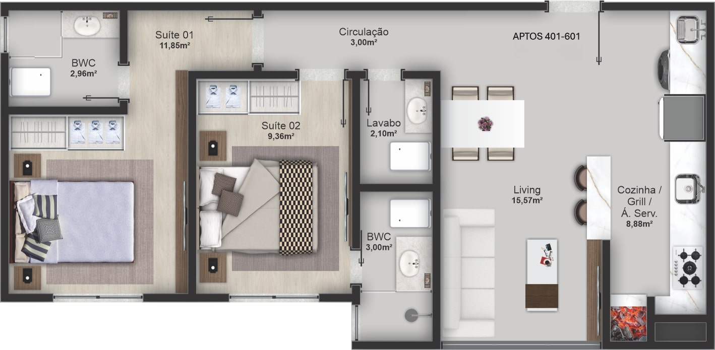 Planta 7 de Marbella Residence