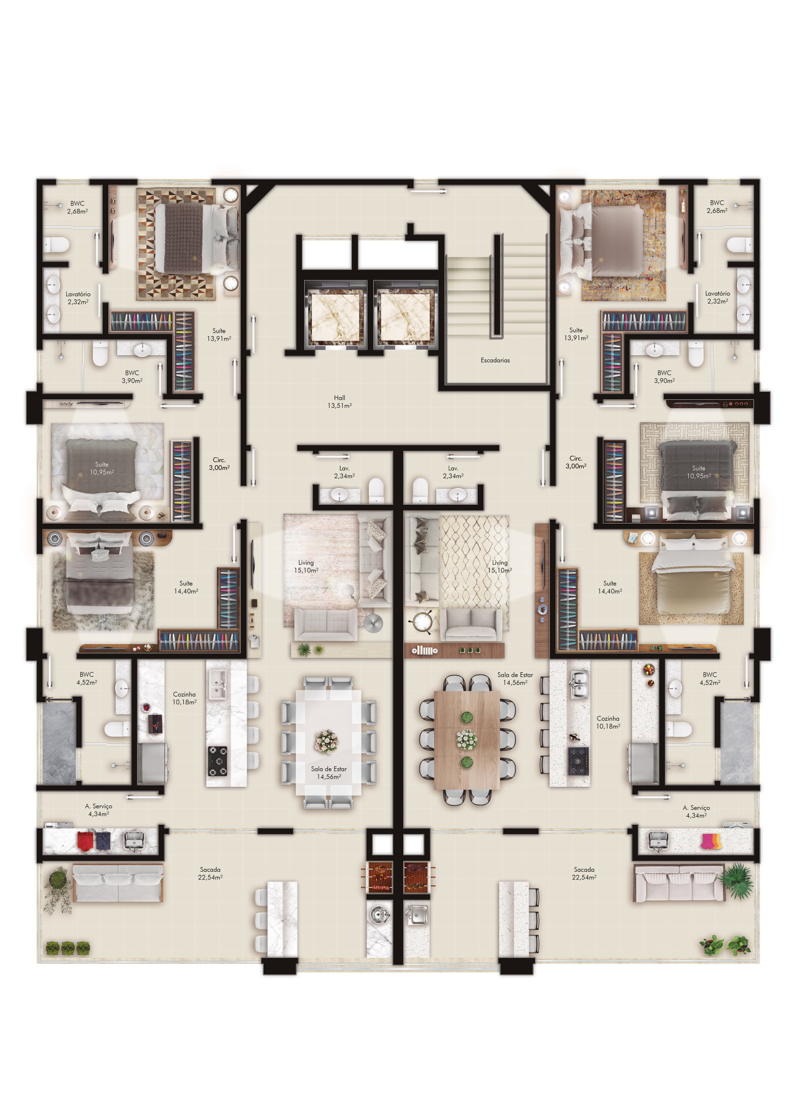 Planta 1 de Spazio Marine