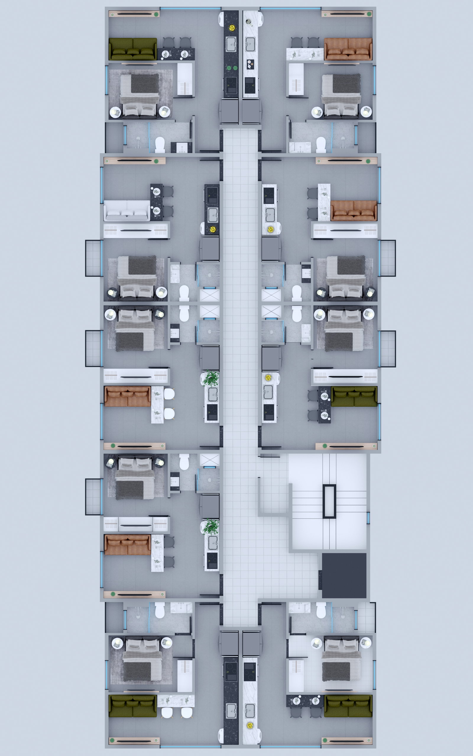 Planta 1 de One Residence