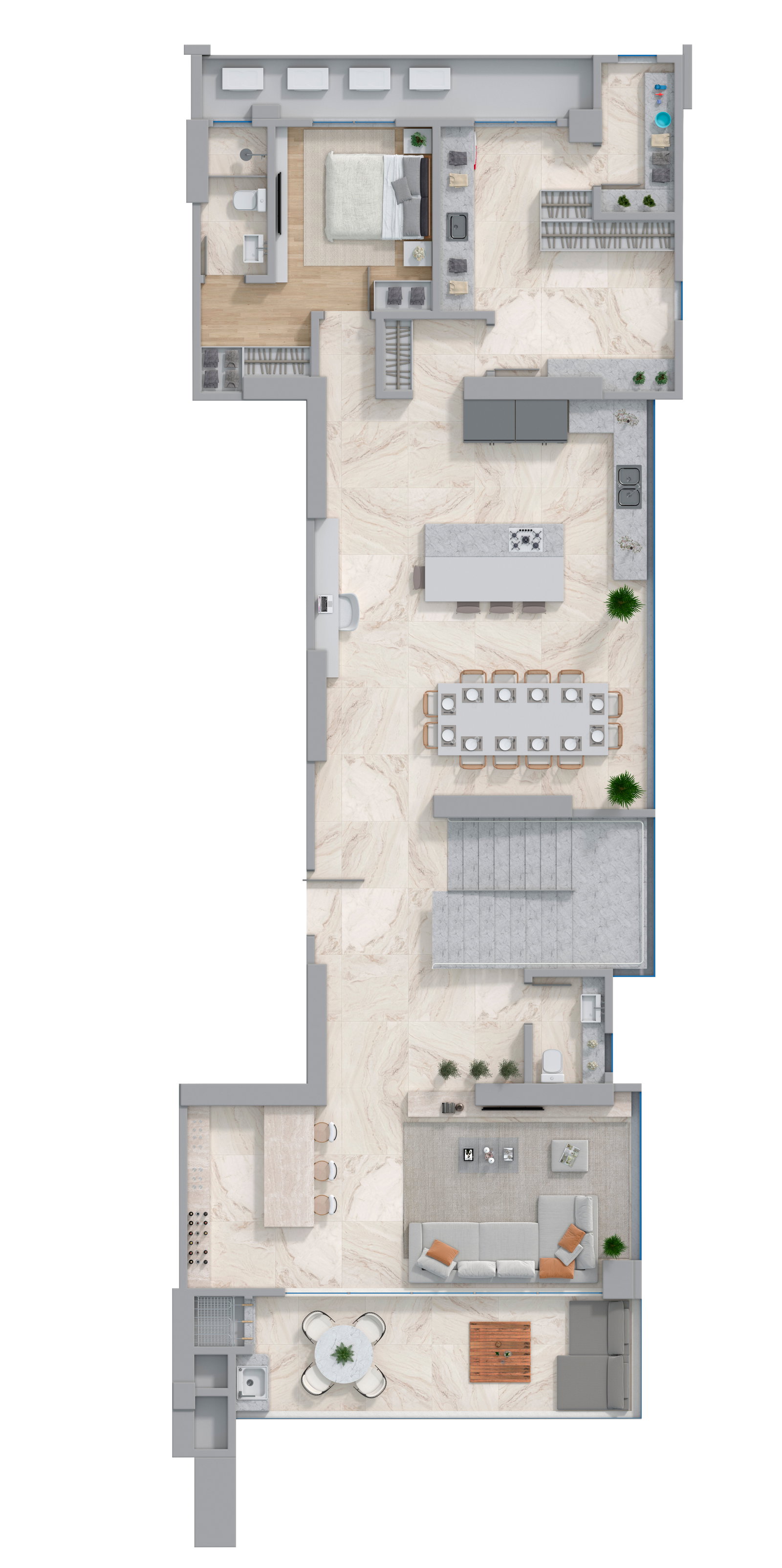 Planta 7 de Legacy Vertical Home