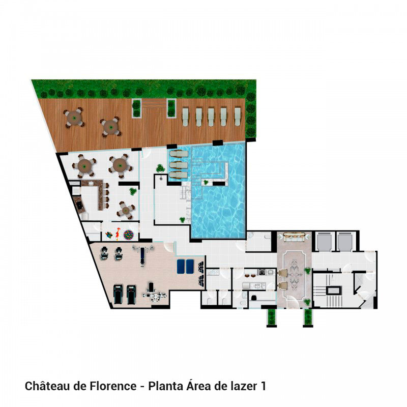 Planta 4 de Château de Florence