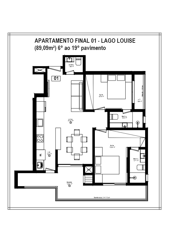 Planta 5 de Lago Louise