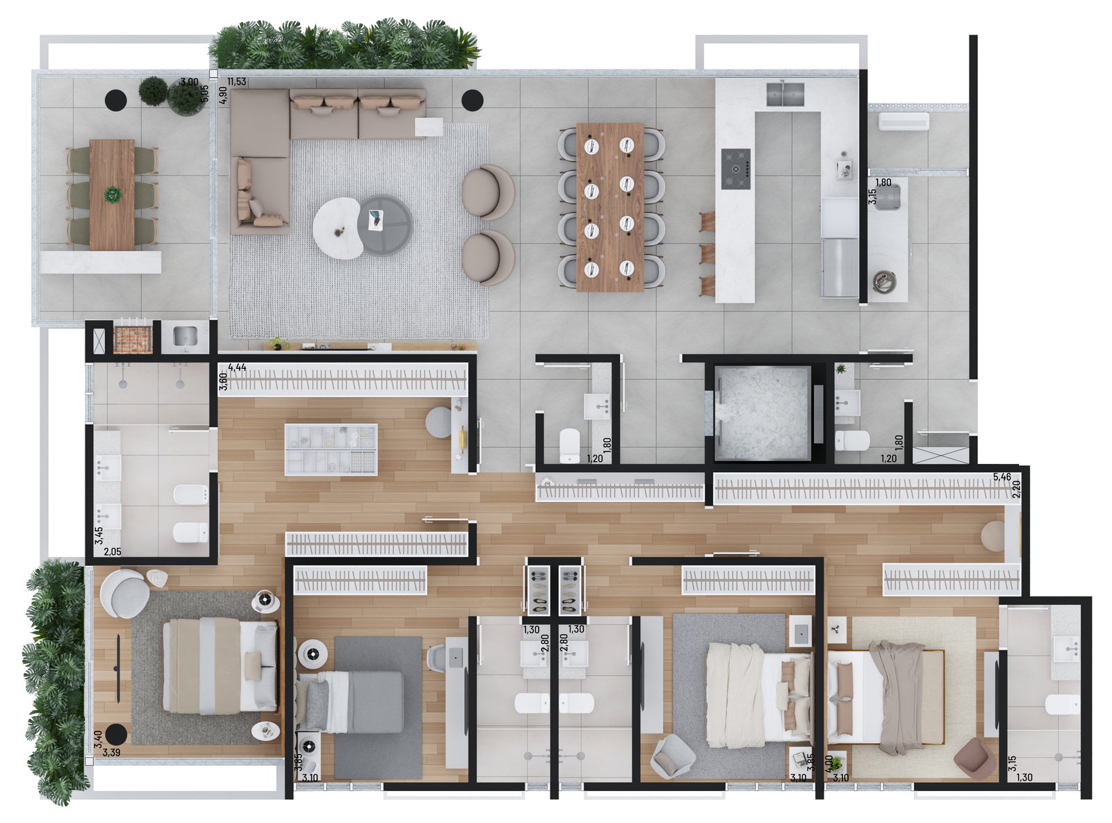 Planta 8 de Vero