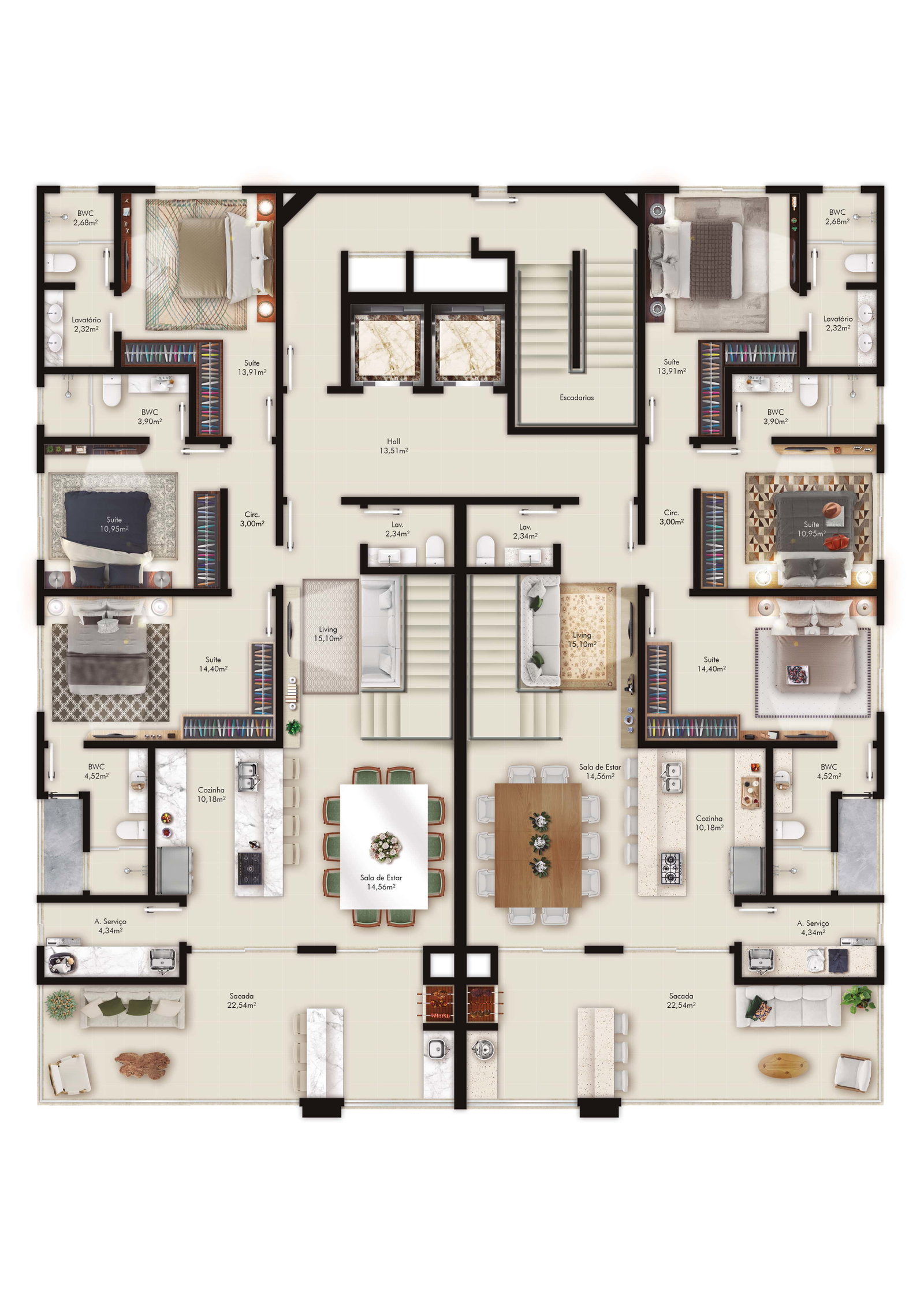 Planta 6 de Spazio Marine