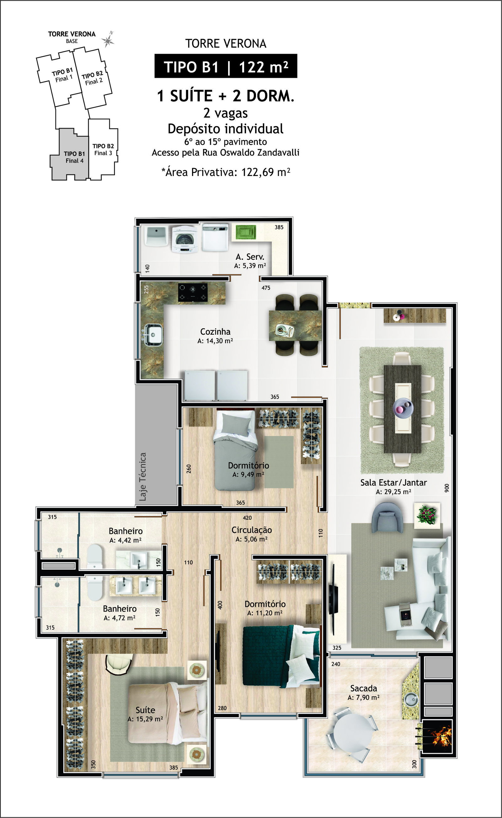 Planta 2 de Gran Villaggio Residencial