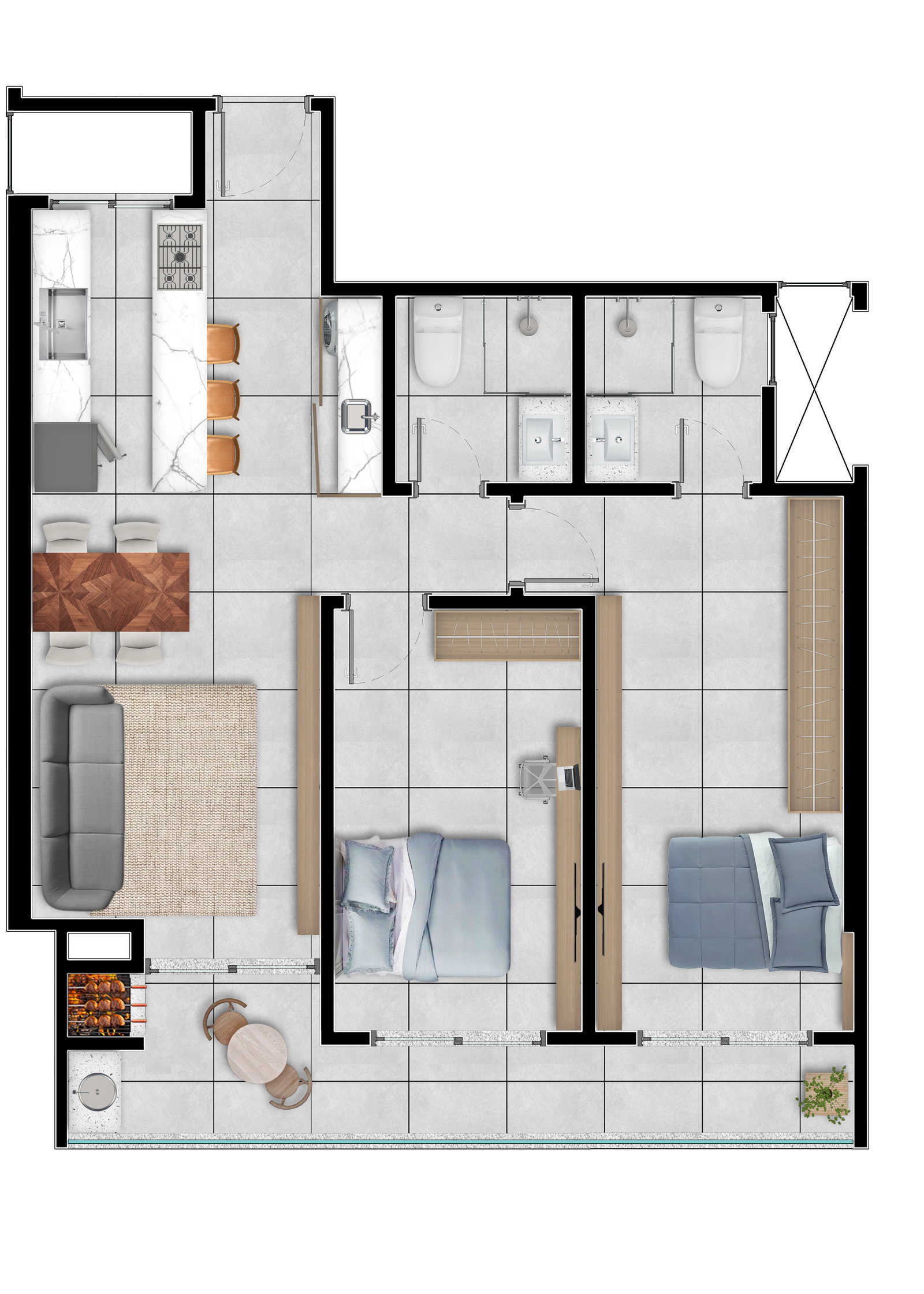 Planta 7 de Atlantis Home Club