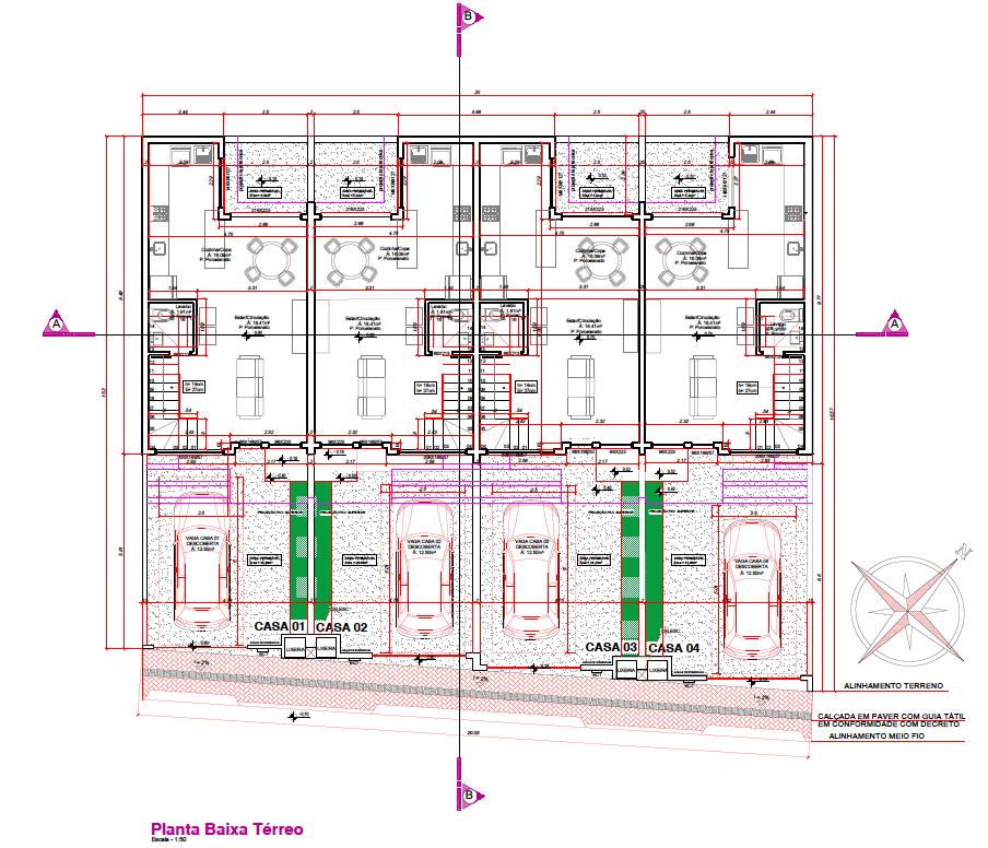 Planta Planta Baixa Térreo do Greenview Residence