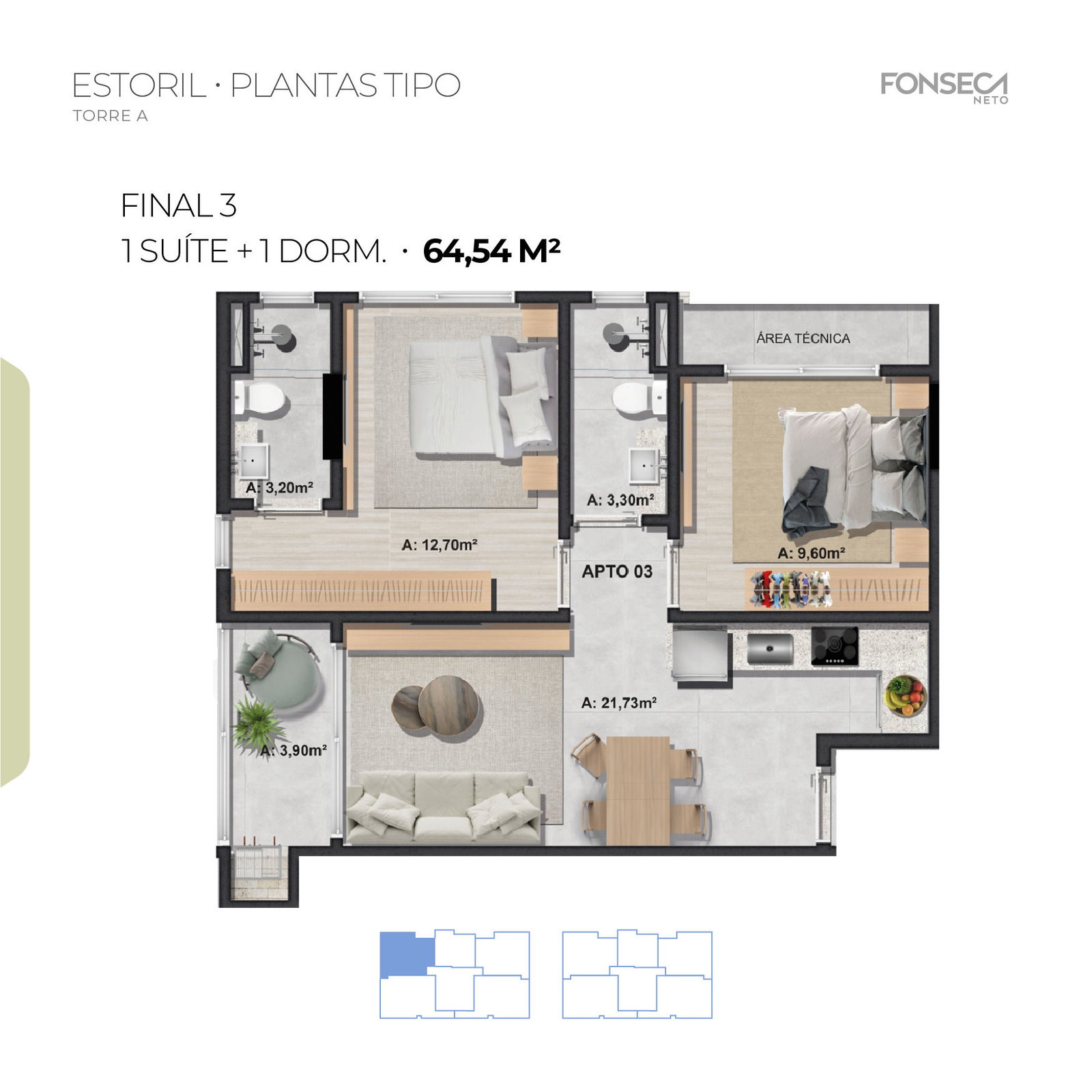 Planta 9 de Residencial Estoril