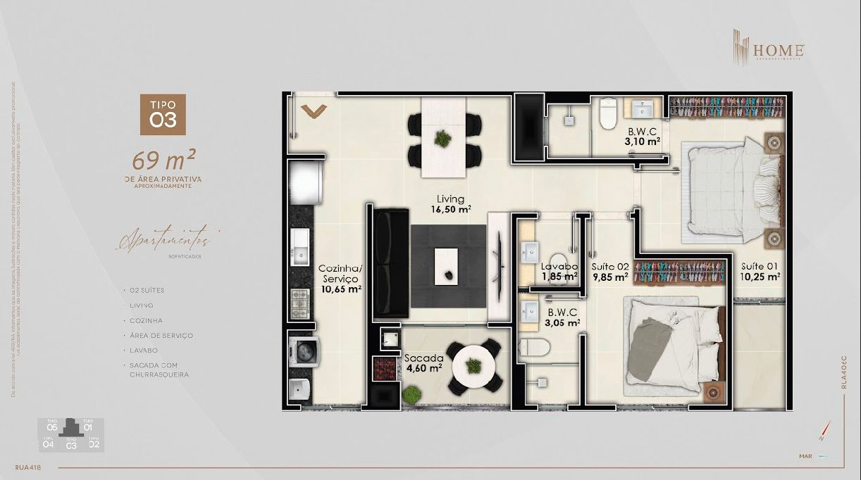 Planta 1 de Unique Home