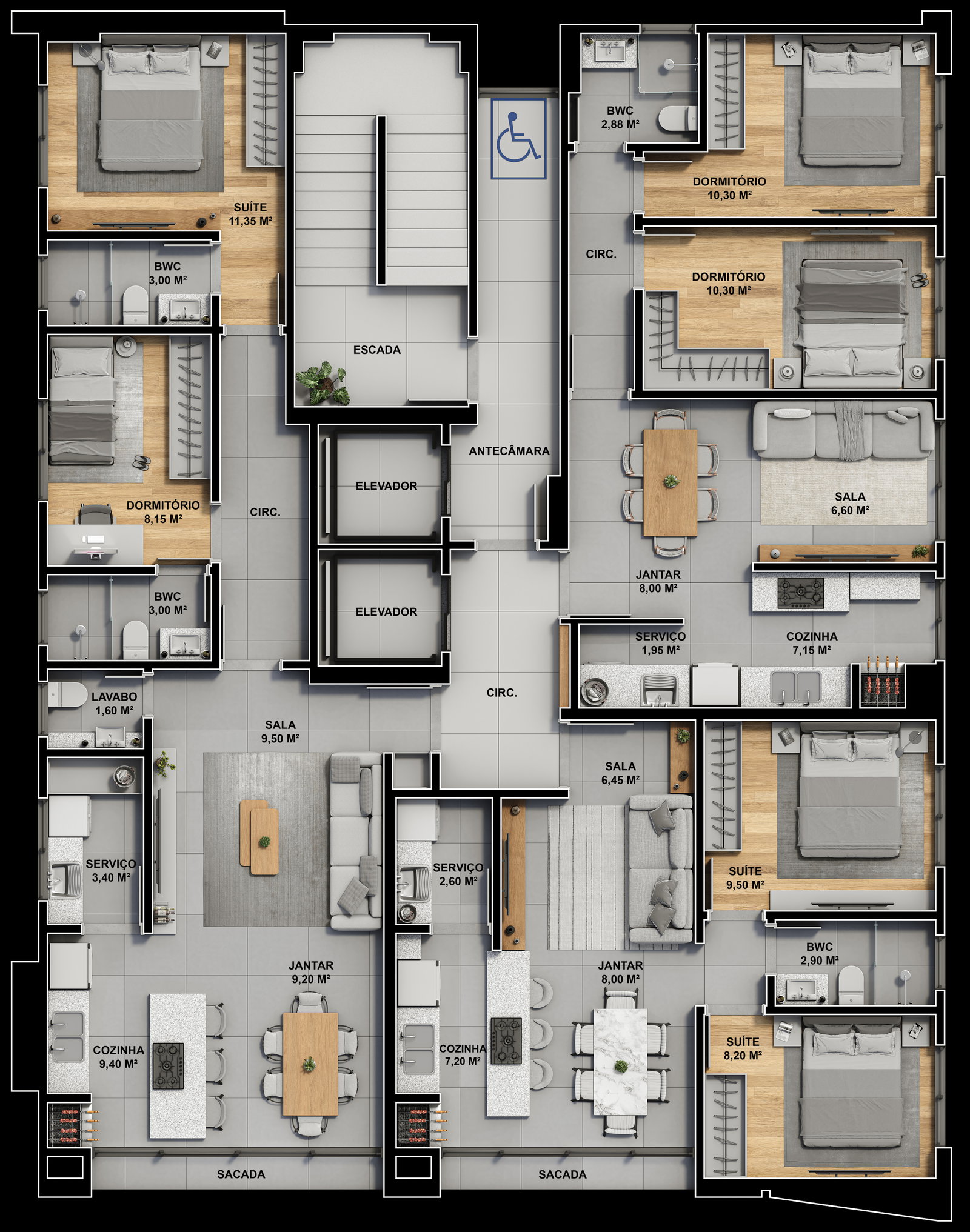 Planta 2 de IVY Residence
