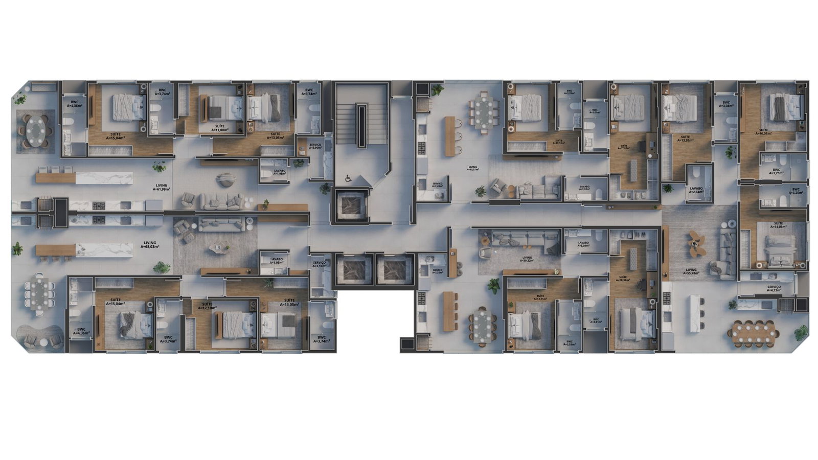 Planta 6 de Zion Tower