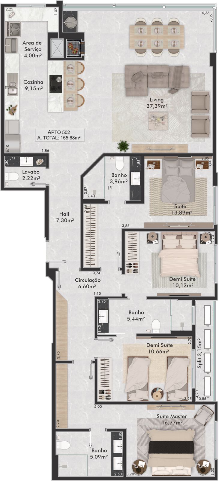 Planta 13 de Symphony