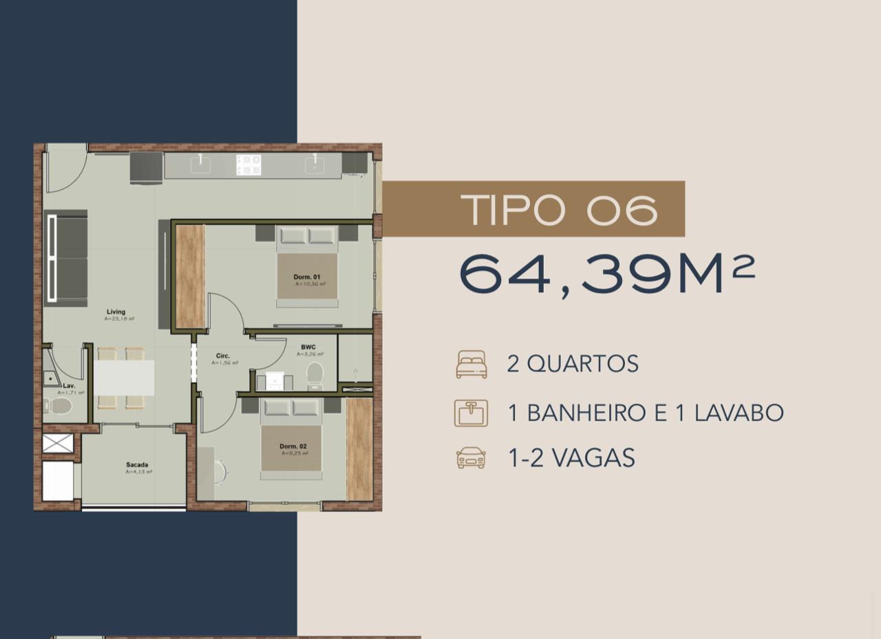 Planta 6 de 14 Bis Home Club