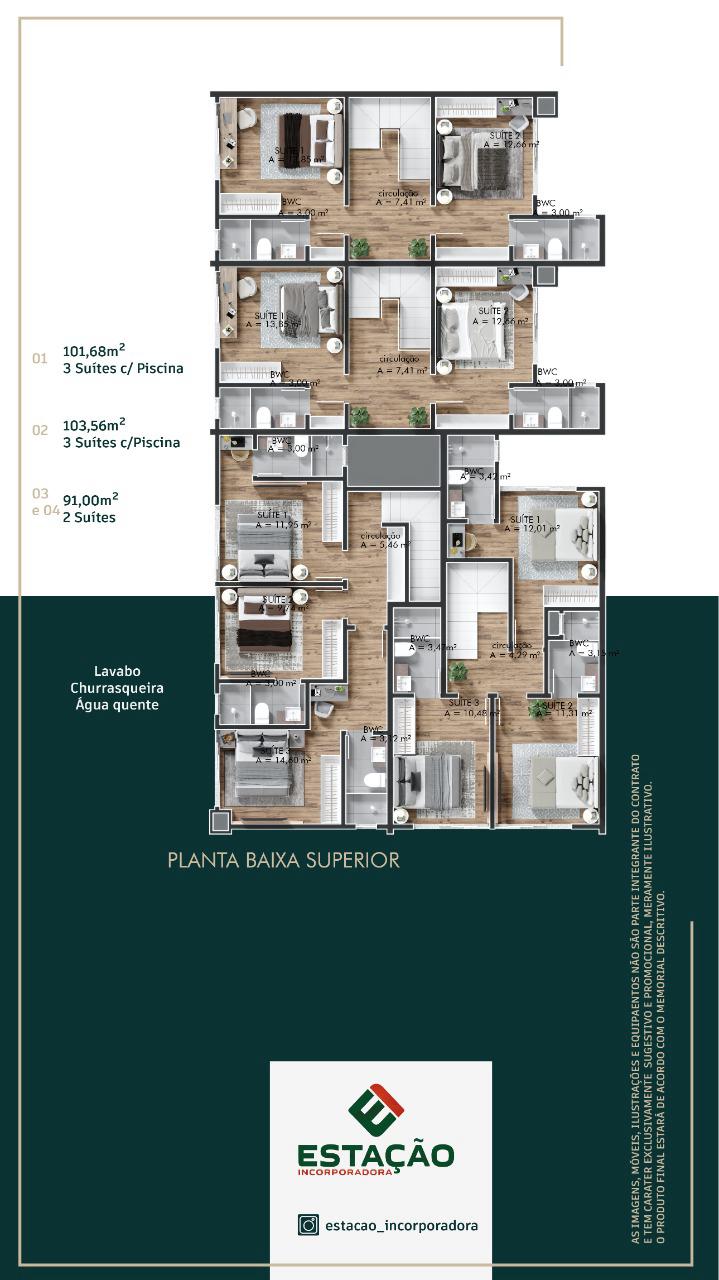 Planta 1 de Reserva do Arvoredo