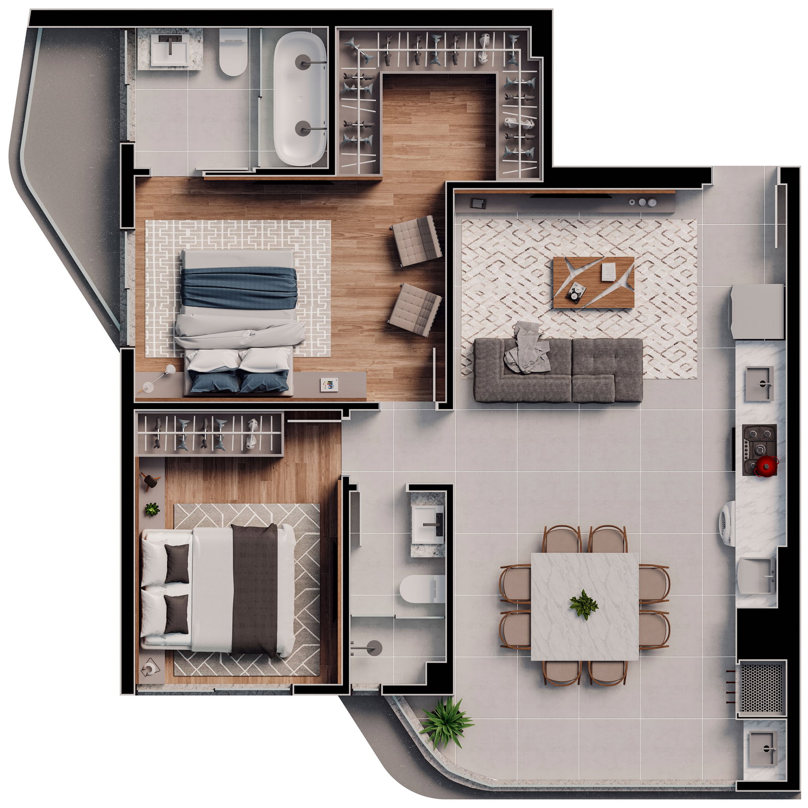 Planta 7 de Atmos Blue