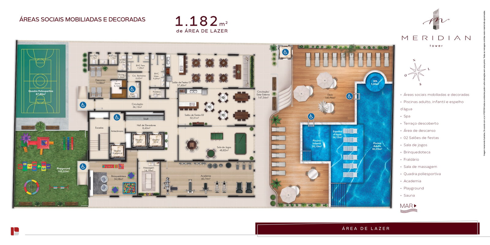 Planta 2 de Meridian Tower