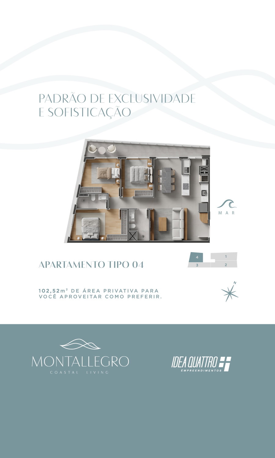 Planta 4 de Montallegro Coastal Living