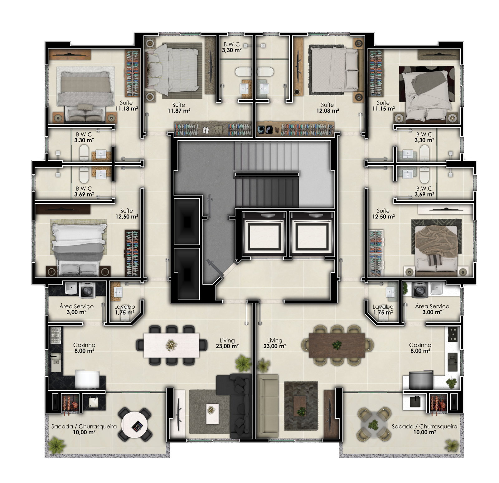 Planta 2 de Elyon Residence