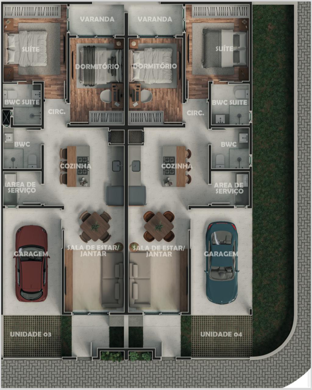 Planta 1 de Burka Residence