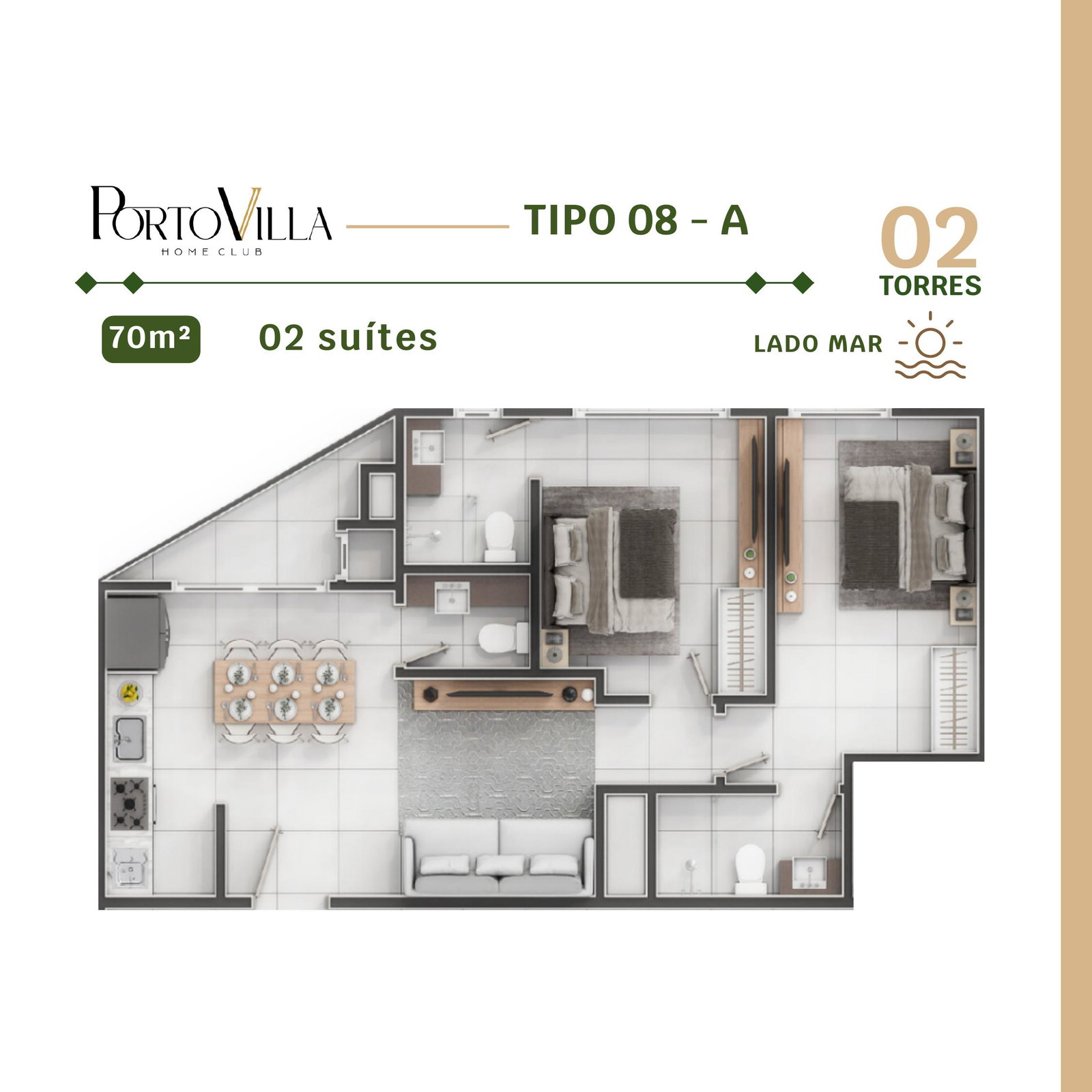 Planta 11 de Porto Villa Home Club