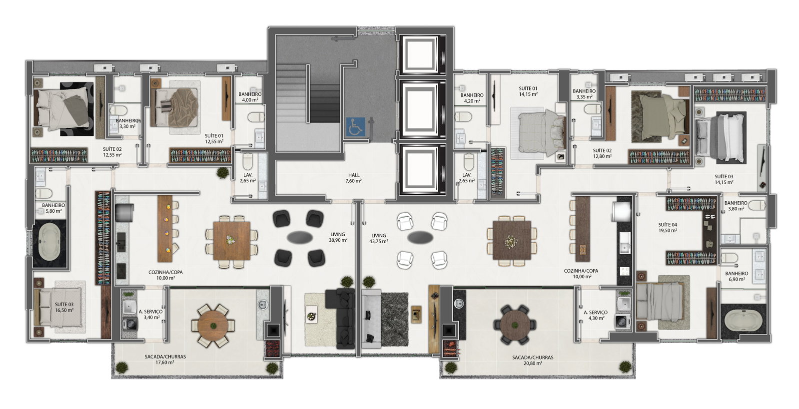 Planta 2 de Yahweh Residence
