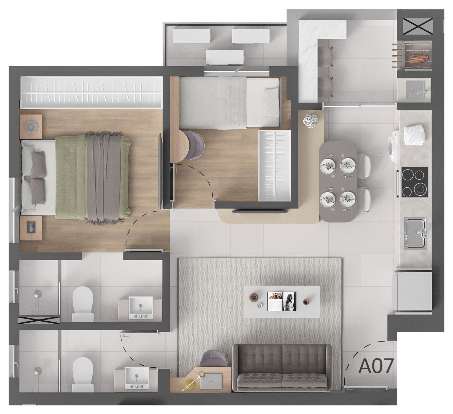 Planta 15 de Dualité