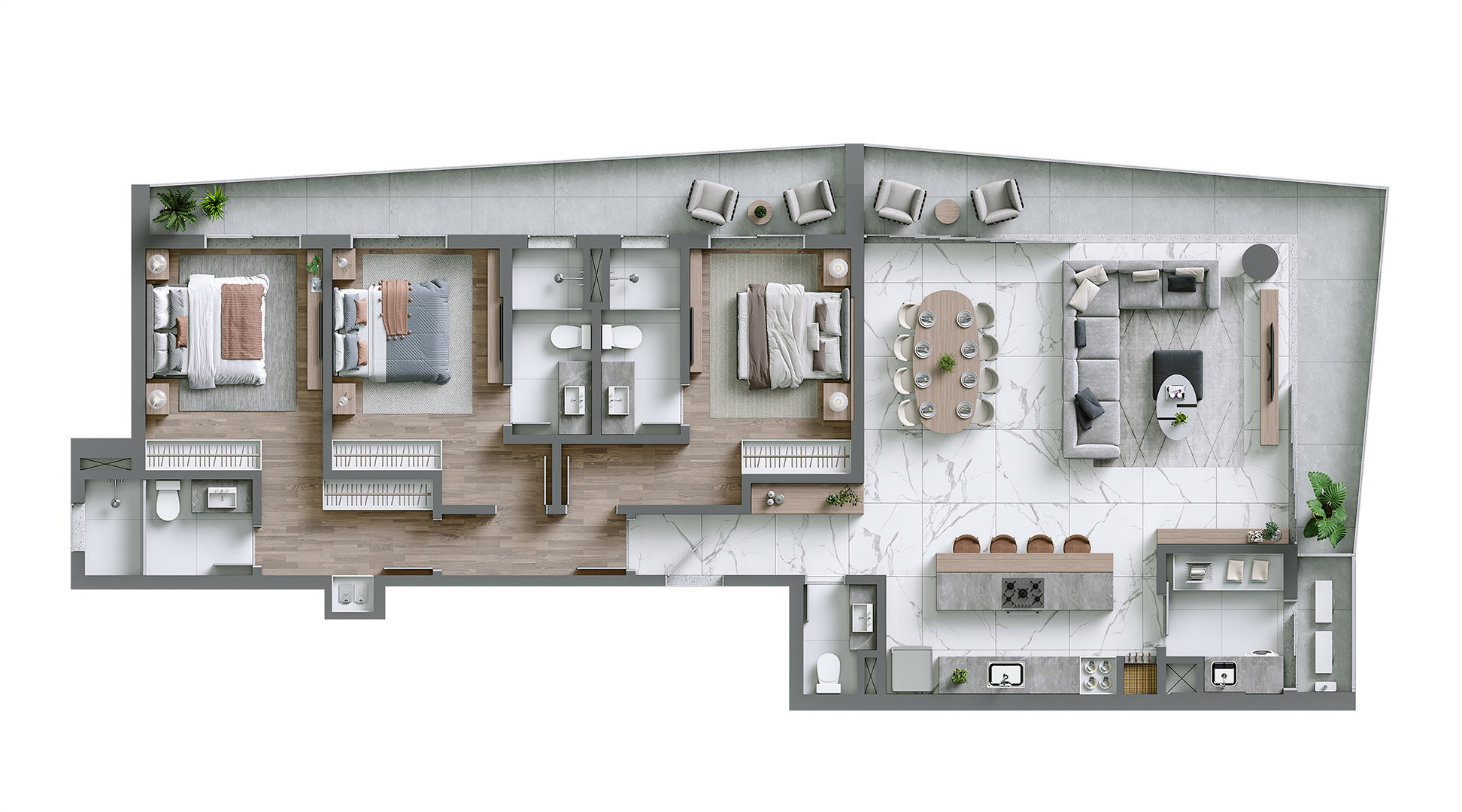 Planta 7 de Bossa