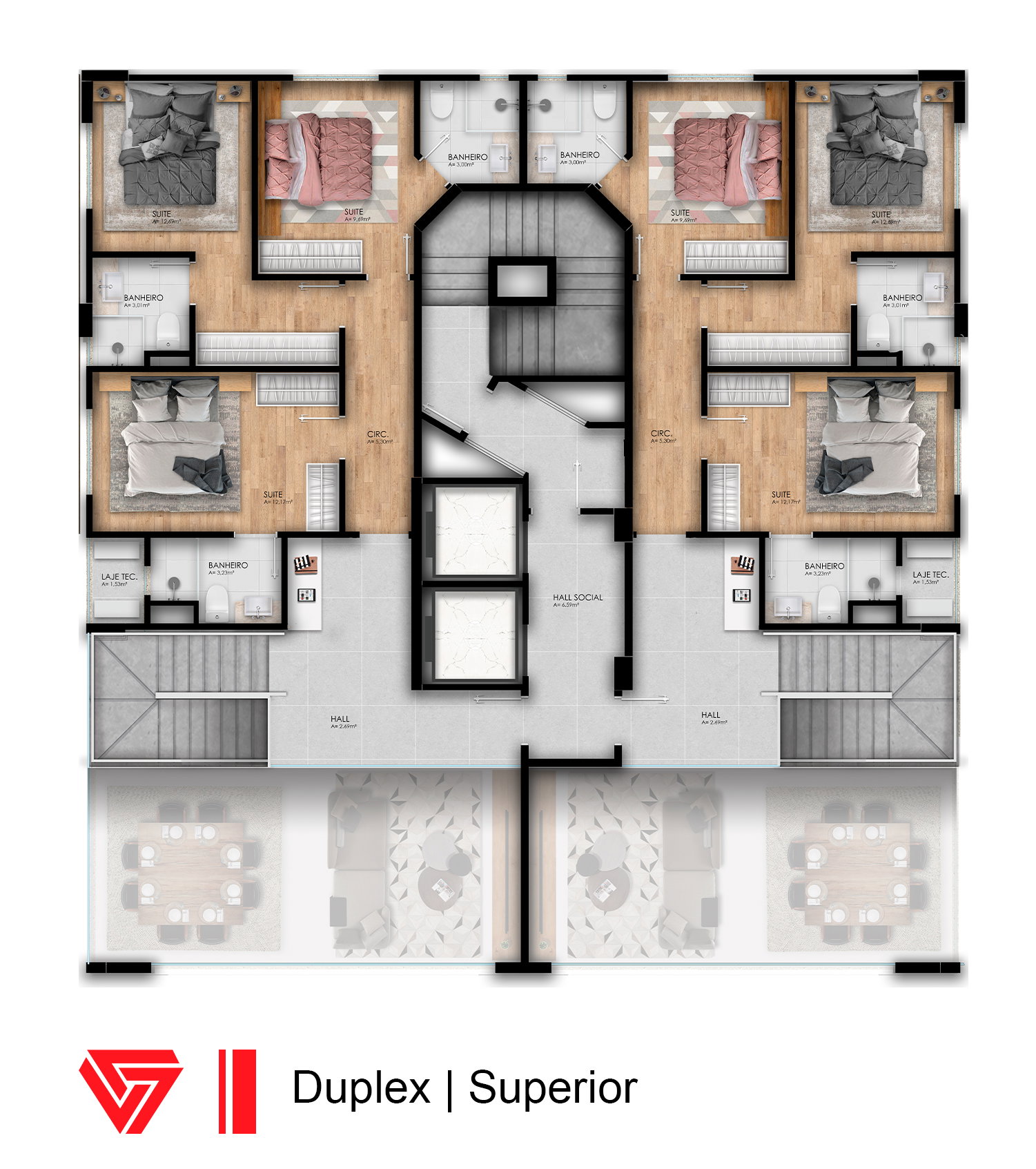Planta 2 de Porto Alicante