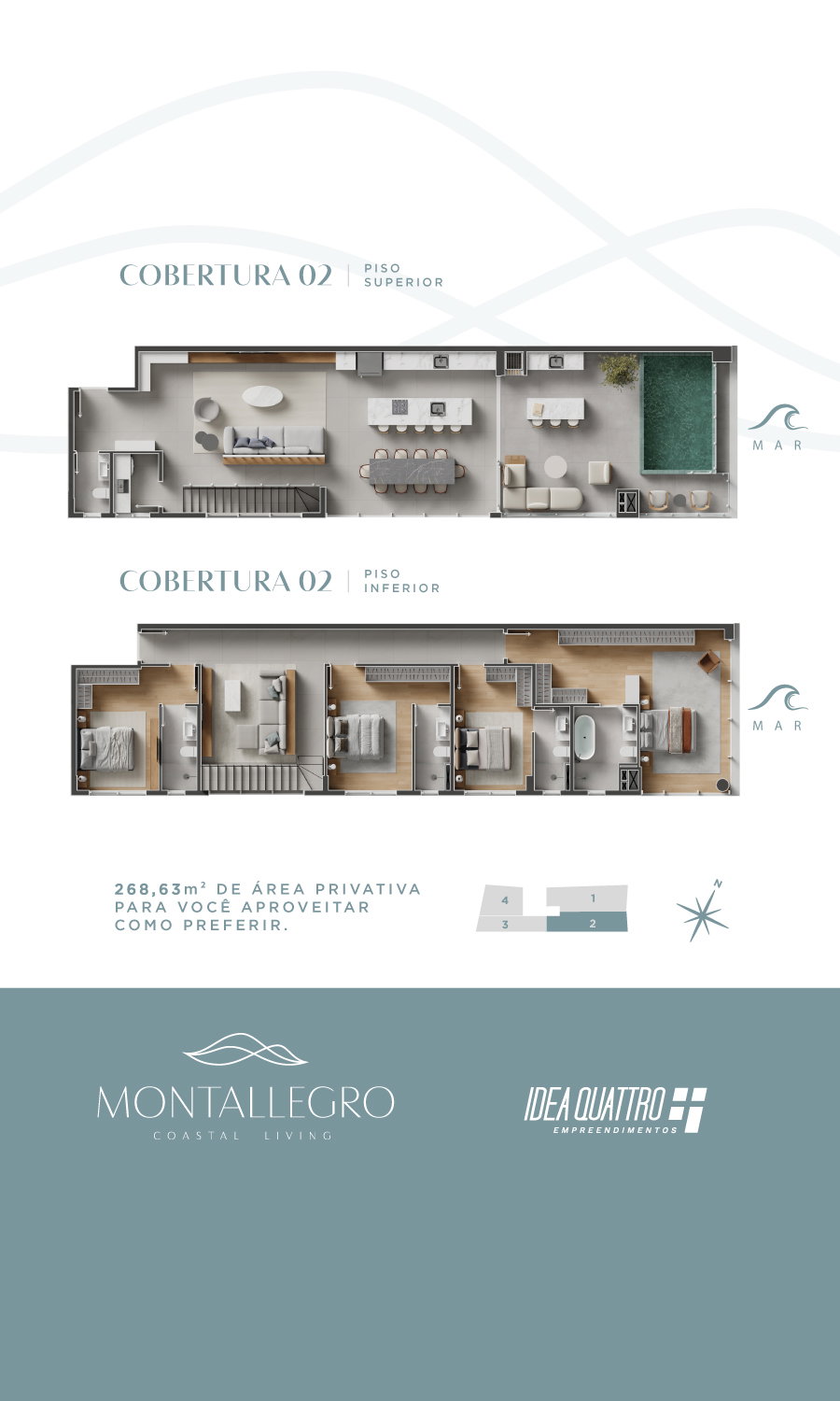 Planta 7 de Montallegro Coastal Living