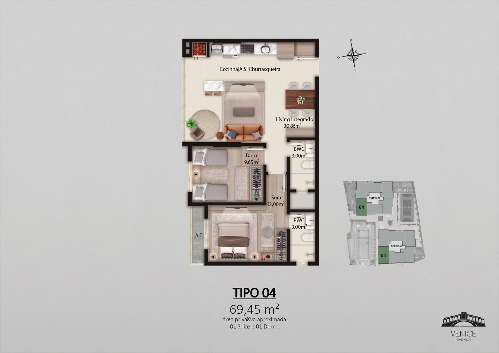 Planta 7 de Venice Home Beach