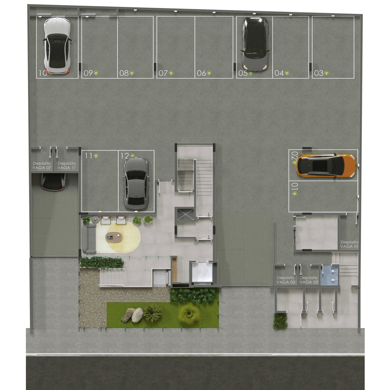 Planta 1 de 3.500 Beach House