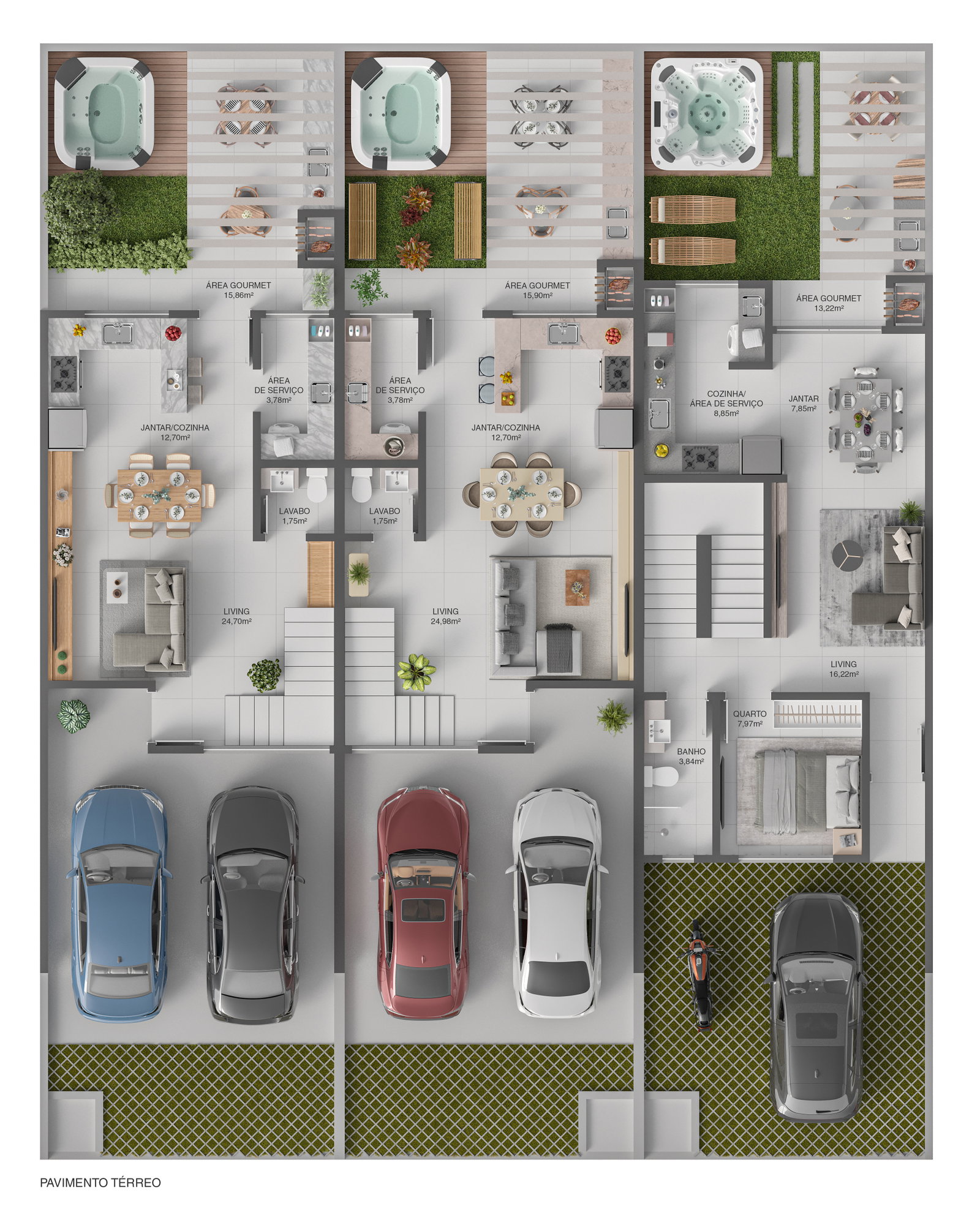 Planta Pavimento Térreo do Boss 359