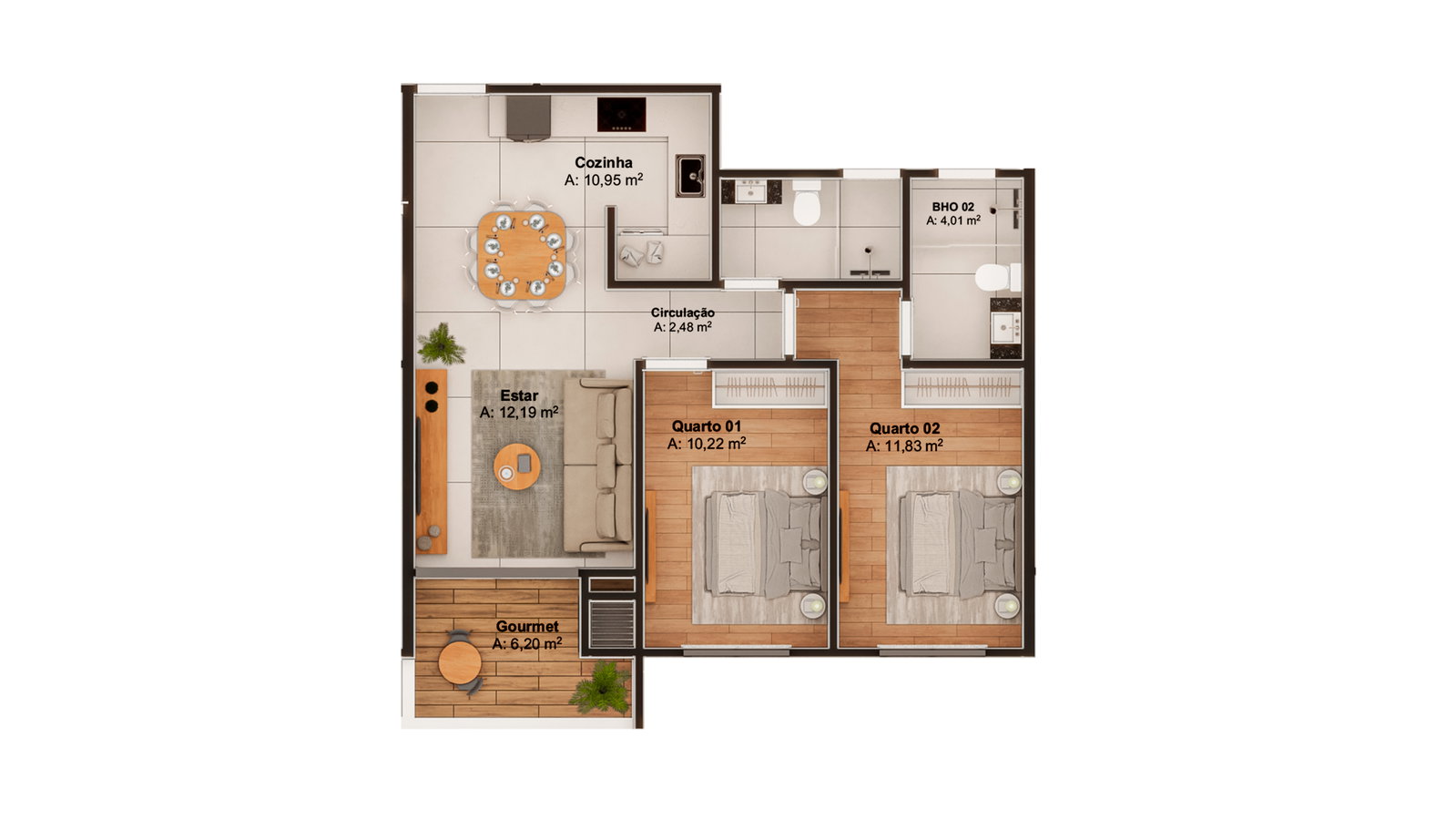 Planta 12 de Arboretto Home Spa