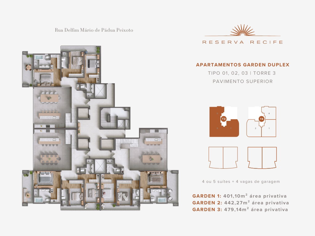 Planta 10 de Reserva Recife