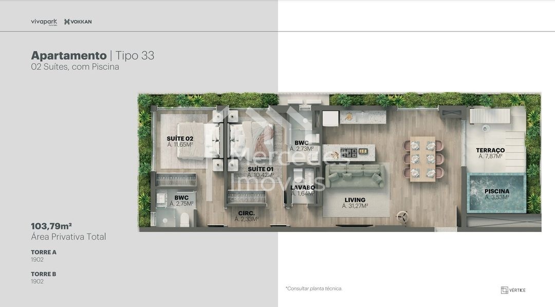 Foto 84 de Sala comercial à venda · Viva Park, Porto Belo