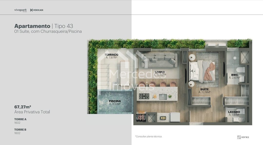 Foto 94 de Sala comercial à venda · Viva Park, Porto Belo