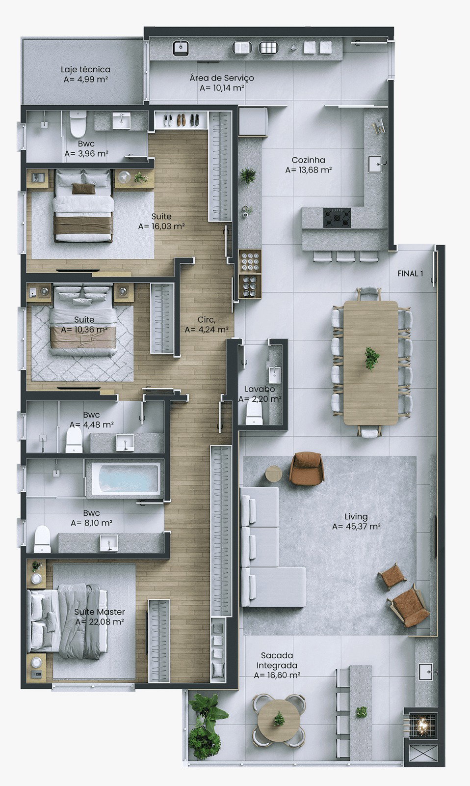 Planta 7 de Monserrato